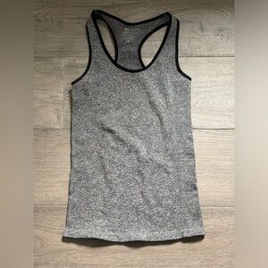 Active USA Black and Gray Textured Tank